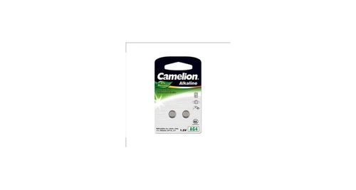 Piles boutons Alcaline AG 4 / LR626 / 377 / 177 / Blister de 2 piles « SANS MERCURE » CAMELION