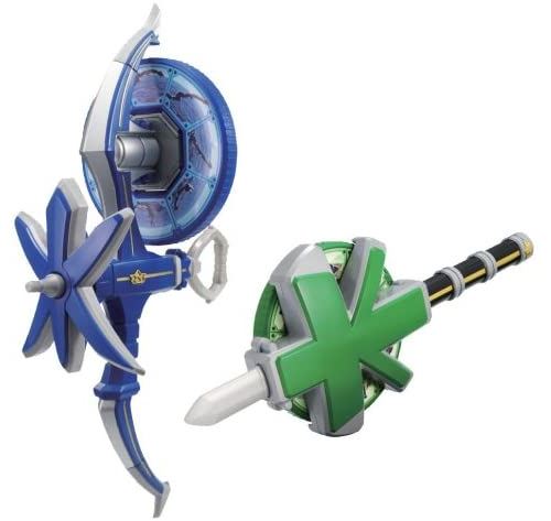 Bandai Samurai Sentai Shinkenger Water Arrow & Wood Spear Set