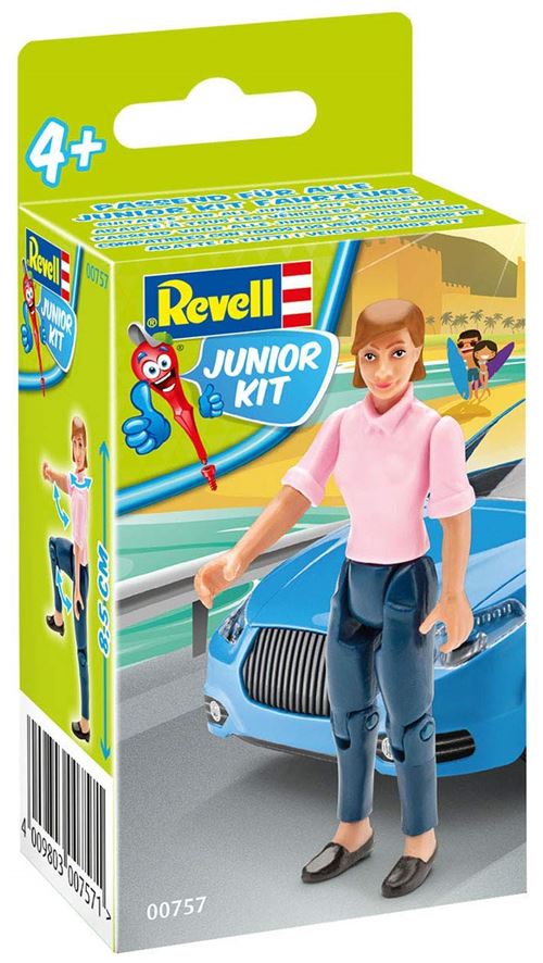 Revell Junior Kit Figurine Articulée Femme, 00757