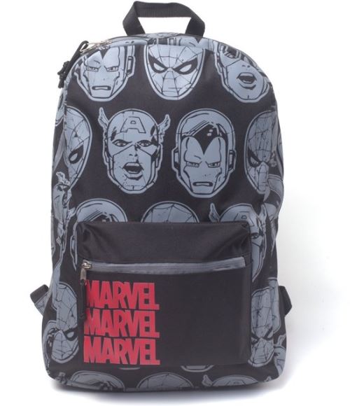 Bioworld Sac à dos personnages Marvel 13 litres noir