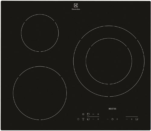 Acheter Electrolux E6003HIK - Table de cuisson à induction - 3 plaques de cuisson - Niche - largeur : 56 cm - profondeur : 49 cm - sans cadre - noir État correct - 596,93 € Electrolux E6003HIK - Table de cuisson à induction - 3 plaques de cuisson - Niche - largeur : 56 cm - profondeur : 49 cm - sans cadre - noir État correct - Electrolux reconditionné disponible sur Fnac