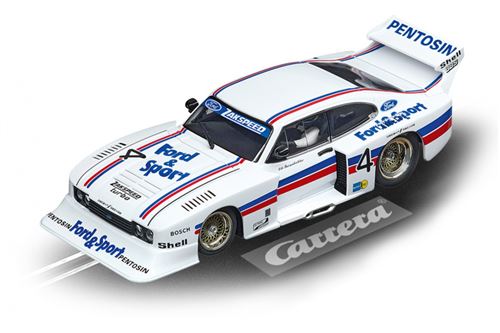 Carrera Voiture de course numérique 132 Ford Capri 1:32 blanc/rouge/bleu