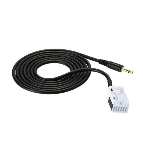 KKmoon AUX Mode d'entrée de câble de voitures AUX-in Audio Adapter Câble Musique Pour Citroen pour Blaupunkt / VDO / Bosch pour iPod 3.5mm Phone MP3