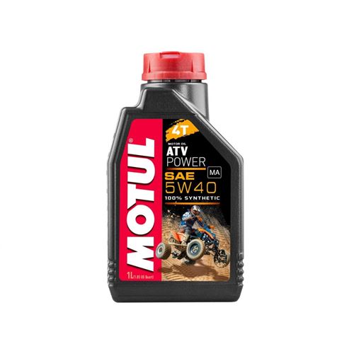 Huile moteur MOTUL ATV Power 4T 5W40 100% synthèse 1L