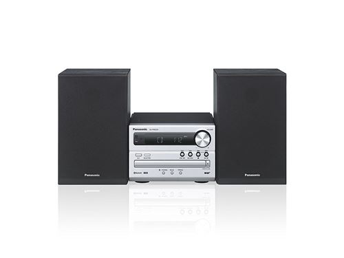 Panasonic SC-pm254eg S Micro système HiFi, 20 W Argent