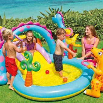 Aire de jeux gonflable Intex Dinoland