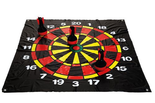 BS Toys tapis Dartsà fléchettes 120 cm noir