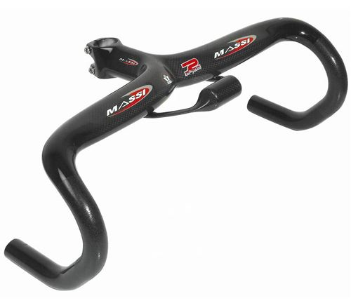 Massi Guidons Massi Handlebar+stem Carbon-1 120 x 440 mm