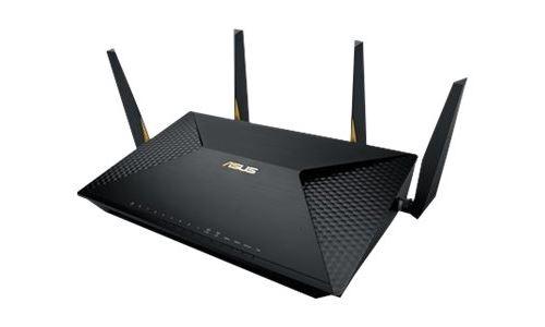 ASUS BRT-AC828 - Routeur sans fil - commutateur 8 ports - GigE - ports WAN : 2 - 802.11a/b/g/n/ac - Bi-bande