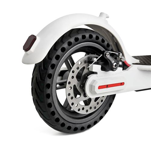 Pneu Arrière Solide En Caoutchouc De 21 Cm avec Design Creux pour Scooter Électrique Xiaomi M365