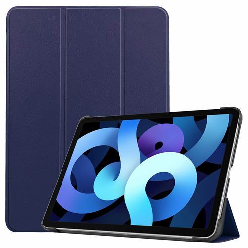 Non Communiqué Bleu Etui Coque Smartcover Pour Apple Ipad Air 4 10,9 Pouces 2020