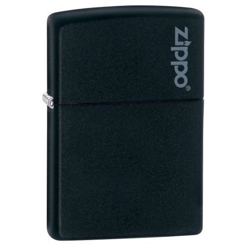 Noir mat w / Zippo Logo Zippo