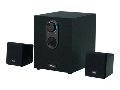 Trust Cubo 2.1 Speaker Set - Luidsprekersysteem - voor PC - 2.1-kanaal - 15 Watt (Totaal)
