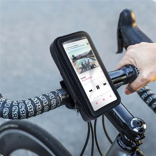 11€04 sur Support Vélo et Moto Smartphone Fixation guidon Housse