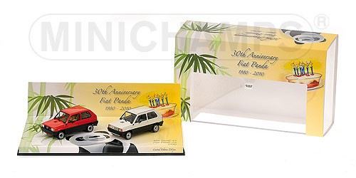SET FIAT PANDA 1/43 Minichamps