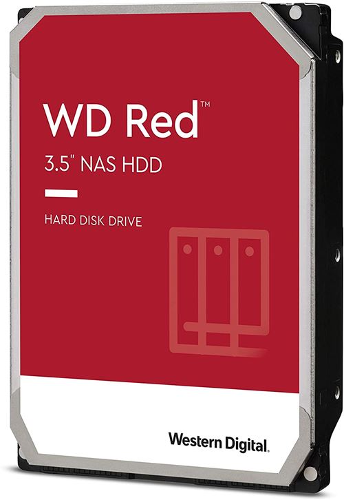 Western Digital Wd Red Wd60Efax - Disque Dur - 6 To - Interne - 3.5" - Sata 6Gb/S - 5400 Tours/Min - Mémoire Tampon : 256 Mo