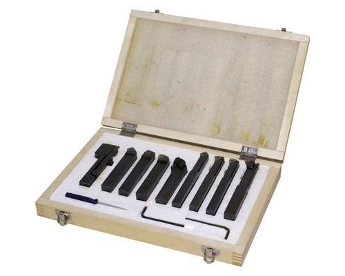 Holzmann 9TLG16 Machine Chisel Set 9-Piece Premium Woodworking Tools