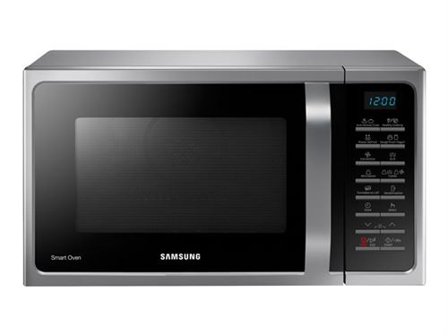 Samsung Smart Oven MC28H5015CS/ET - Four micro-ondes combiné - grill - pose libre - 28 litres - 900 Watt - argent