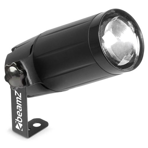 BeamZ PS6WB - Projecteur Spot de Boule à Facettes - Blanc