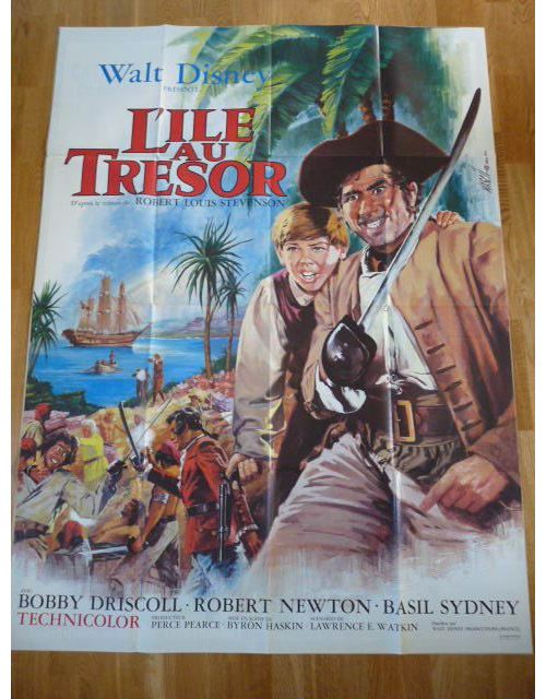 L'ile Au Trésor AFFICHE CINEMA ORIGINALE