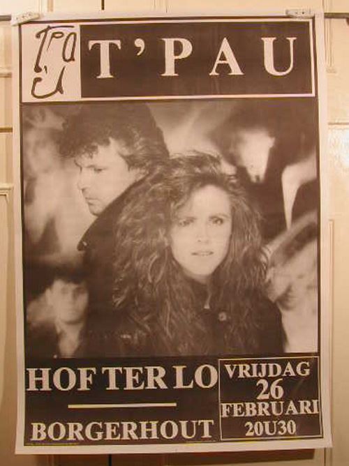 T'Pau - 61x86 cm - AFFICHE / POSTER