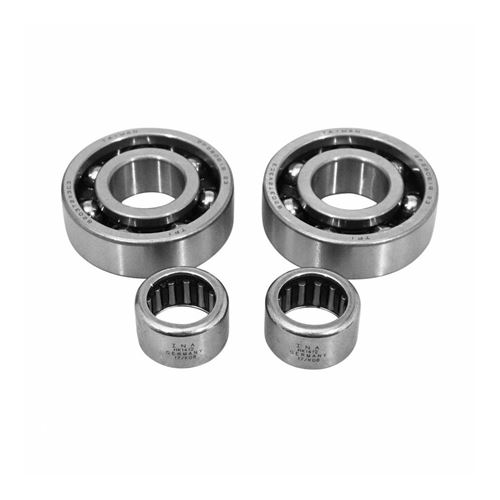 Roulement boite de vitesses + cage aiguilles 50 a boite artek k1 polyamide pour derbi 50 senda (roulements tpi)
