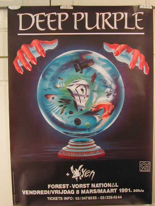 Deep Purple - 66x92 cm - AFFICHE / POSTER