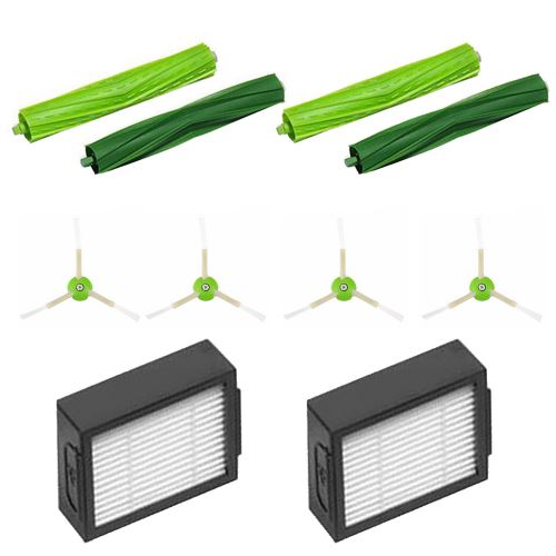 Filtres et brosse de roulement côté brosse et Hepa pour iRobot Roomba Core i7 / Core i7 + / i7Plus Cleaner