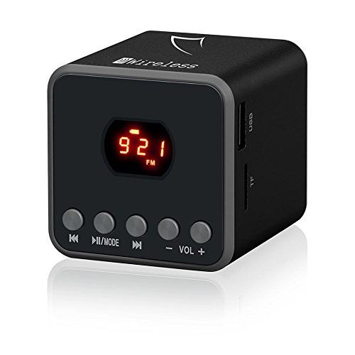 Sytech syx1255btng – Mini Enceinte Portable avec Technologie Bluetooth, Couleur Noir