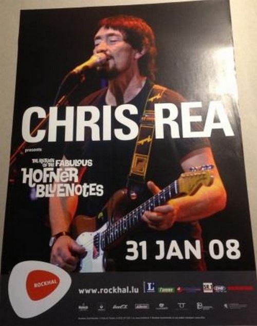 Chris REA - 40x60 cm - AFFICHE / POSTER