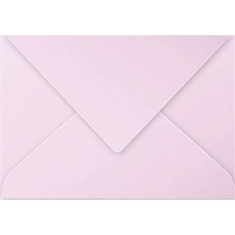 Paquet De 25 Enveloppes C5 Neuser FarbenFroh - 229x154 Mm - Papier Teinté Masse Couleur Rose - Colle Humide - Pour Invitations, Cartes