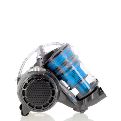 Aspirateur traîneau sans sac E.ziclean Turbo Eco-Silent 900 W Bleu et Gris
