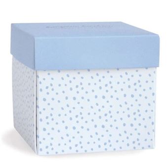 Doudou Lapin avec mouchoir Doudou et Compagnie Bleu