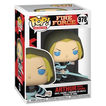 POP ANIMATION: FIRE FORCE - ARTHUR W/SWORD