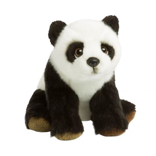 Wwf Blanc Peluche Peluche Panda 15 Cm Noir - Image 1