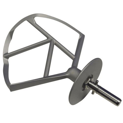 Batteur K Alu avec Baionnette Circlip pour Pieces Preparation Culinaire Petit Electromenager Kenwood - Kw712214