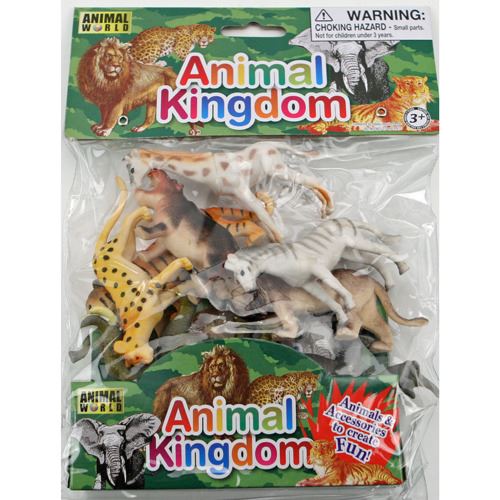 Animal World Kingdom Animaux Sauvages 8 pcs