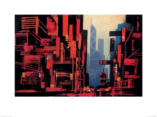 Hong Kong Poster Reproduction - Hong Kong, Colin Ruffell (60x80 cm)