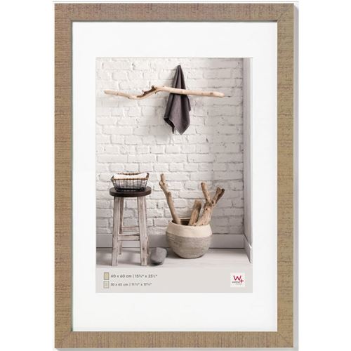 Walther Design Cadre photo Home 50x60 cm Marron beige