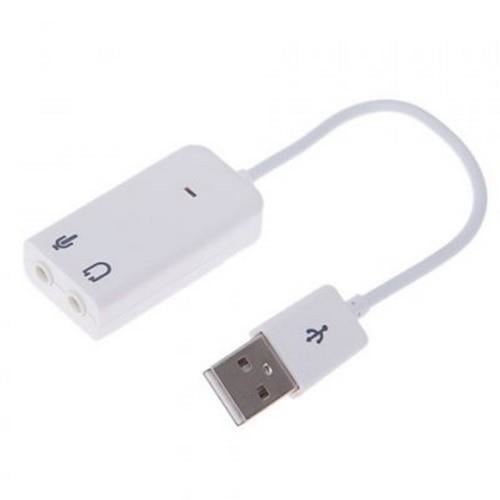Adaptateur audio MOSWAG USB vers jack 35 mm carte son externe USB