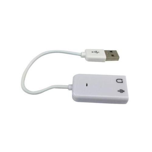 Adaptateur USB / jack audio + micro carton son externe compatible Windows/ Mac/Chrome OS Linux, plug & play