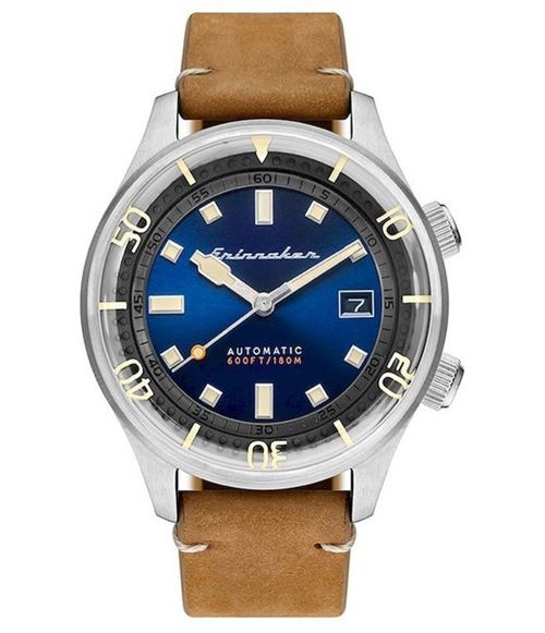 Spinnaker Hommes Analogique Automatique Montre avec Bracelet en Cuir SP-5062-05