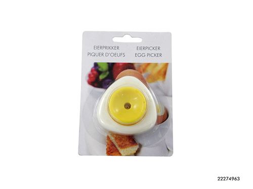 Baguette en plastique jaune / blanc