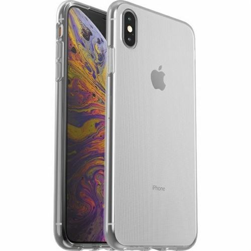 OtterBox Clearly Protected Skin - Achterzijde behuizing voor mobiele telefoon - thermoplastic polyurethaan (TPU) - transparant - voor Apple iPhone XS Max