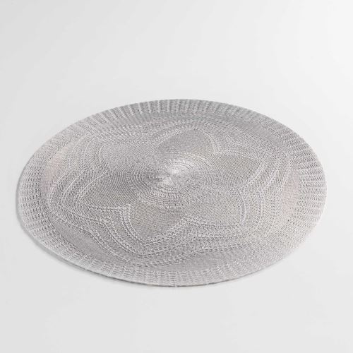 Set de table (0) 38 cm polyester uni chantelle Gris