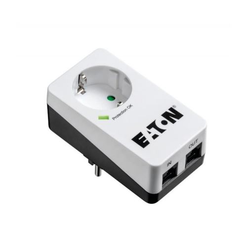 EATON Protection Box 1 Tel@ DIN Multiprise parafoudre (norme 61643-1), 10A