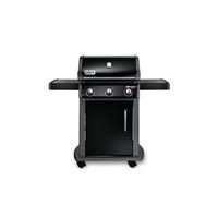 Barbecue à gaz Weber Spirit Original E-310 Noir avec plancha en fonte d'acier émaillé