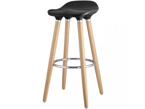 BOBOCHIC Tabouret de bar CATA Noir