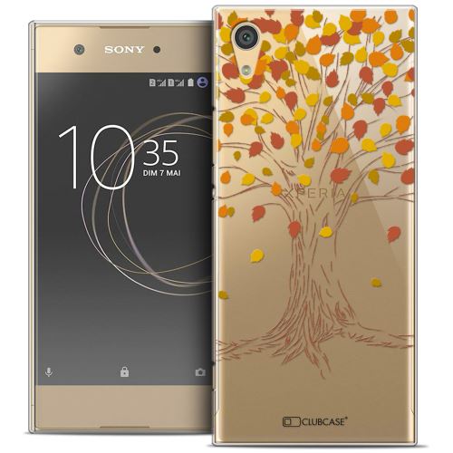 Caseink - Coque Housse Etui Sony Xperia XA1 (5 ) [Crystal Rigide Motif HD Collection Autumn 16 Design Tree - Souple - Ultra Fin - Imprimé en France]