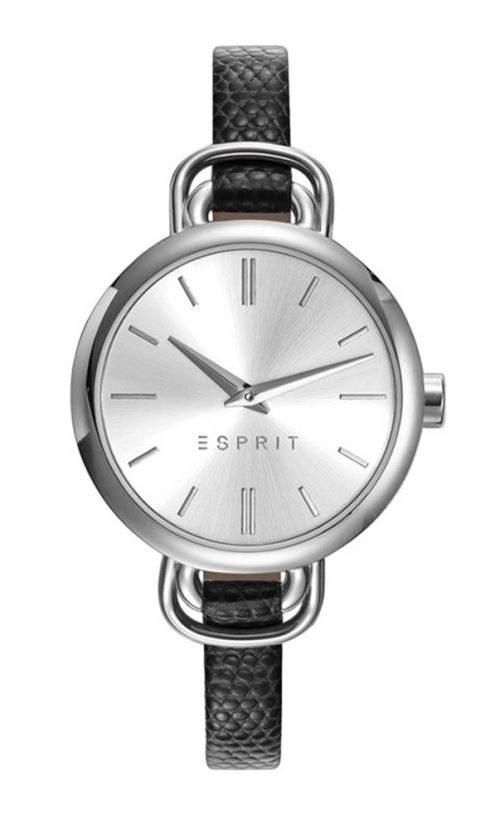 ESPRIT montre TP10954 pour Femmes en Cuir Noir-ES109542001